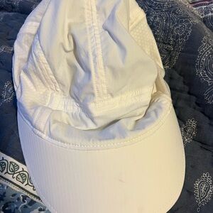 LULU LEMON White Athletic Cap
